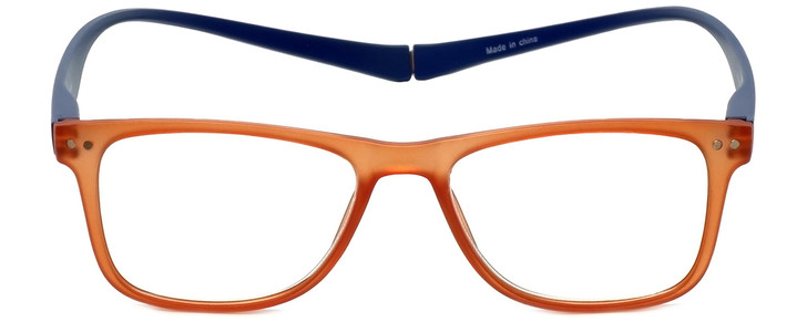 Magz Astoria Magnetic Progressive Eyeglasses in Orange Blue