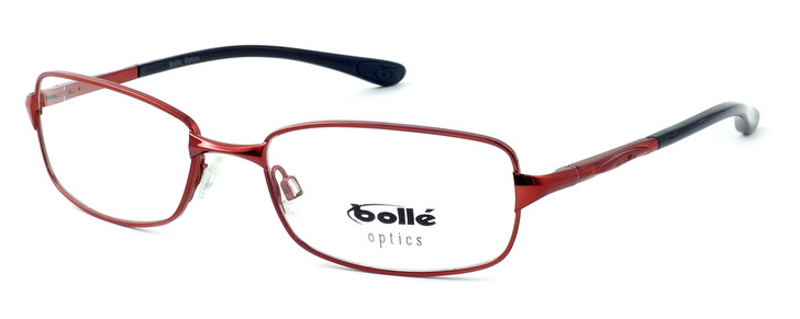 Bolle Voiron Designer Blue Light Blocking Reading Glasses in Red 54mm 20 Powers