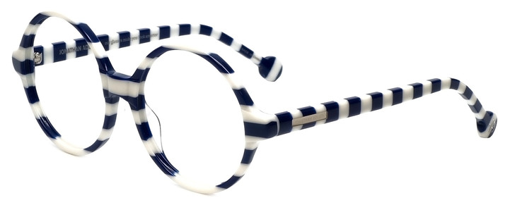 Jonathan Adler Designer Blue Light Block Reading Glasses Cote D'azur Navy 54mm N