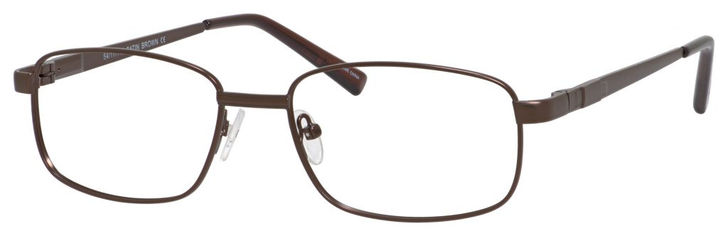 Dale Earnhardt Jr Blue Light Blocking Reading Glasses 6814 in Satin Brown 54mm N