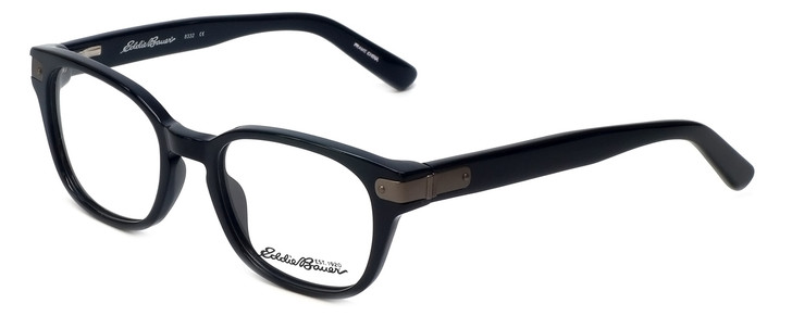 Eddie-Bauer Designer Blue Light Blocking Reading Glasses EB8332 in Black 50mm Ne