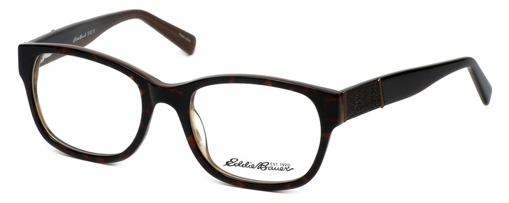 Eddie Bauer EB8362 Designer Blue Light Blocking Reading Glasses in Tortoise 52mm