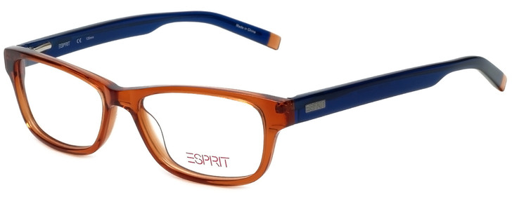 Esprit Designer Blue Light Blocking Reading Glasses ET17340-555 in Orange 51mm N