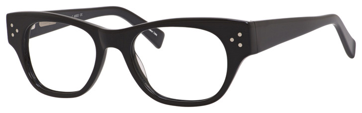 Ernest Hemingway Designer Blue Light Block Reading Glasses H4693-BLK Black 51mm