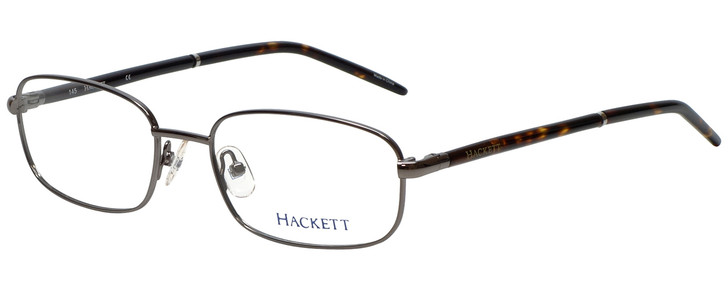Hackett Designer Blue Light Blocking Reading Glasses HEK1060-90 in Gunmetal 52mm