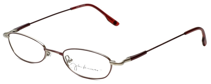 John Lennon Blue Light Blocking Reading Glasses JL254F-072 in Wine-Pewter 48mm N