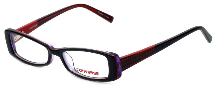 Converse Designer Blue Light Block Reading Glasses Let's Go Black 46mm 20 Powers