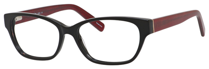 Marie Claire Designer Blue Light Block Reading Glasses MC6224-BKR Black Red 54mm