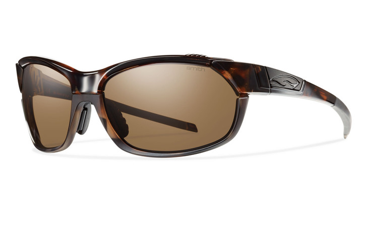 Smith Optics Overdrive Designer Sunglasses in Tortoise with Ignitor & Polarized