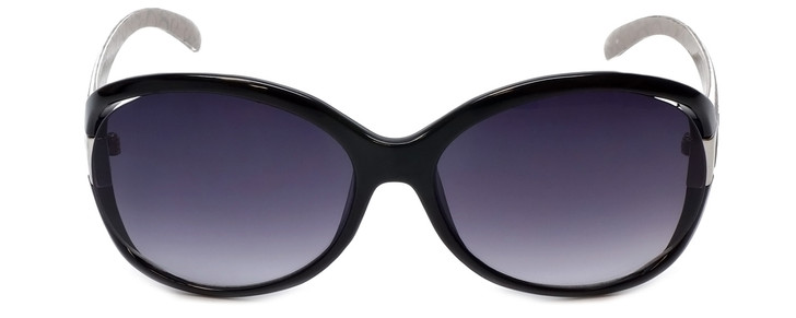 Guess  Designer Sunglasses GUF214 in Black Frame with Grey Gradient Lens