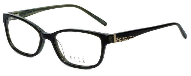 Elle Progressive Lens Blue Light Reading Glasses EL13377-GN Green 52mm 20 Power