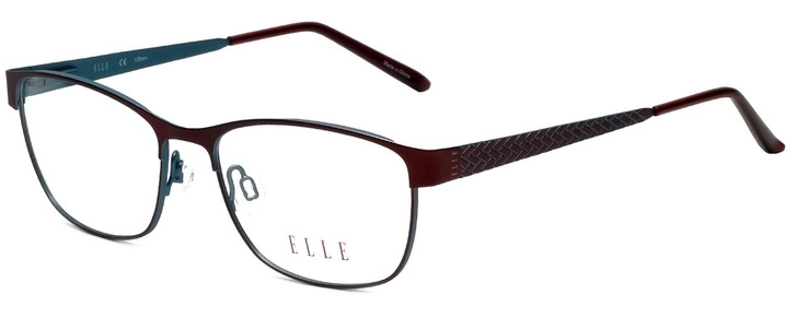Elle Designer Progressive Blue Light Blocking Glasses EL13397-BU Burgundy 51mm