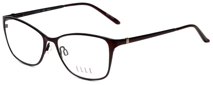 Elle Designer Progressive Blue Light Blocking Glasses EL13406-BU Burgundy 53mm