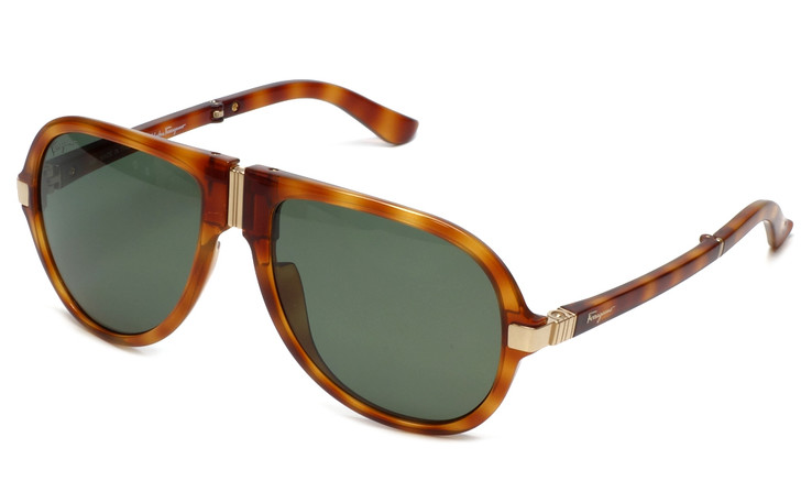 Salvatore Ferragamo Designer Folding Sunglasses SF662SP in  display picture 2