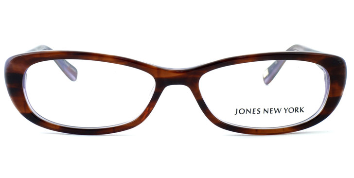 Jones New York Womens Progressive Lens Blue Light Reading Glasses J742 in Brown