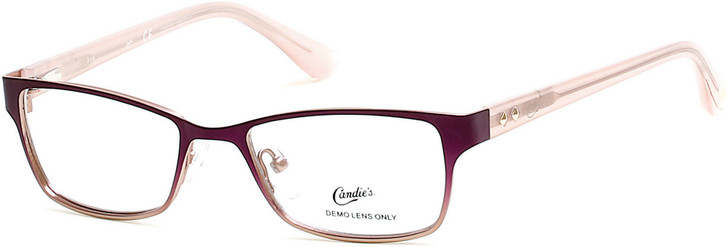 Candie's Progressive Lens Blue Light Reading Glasses CA0501-083 in Violet 48 mm