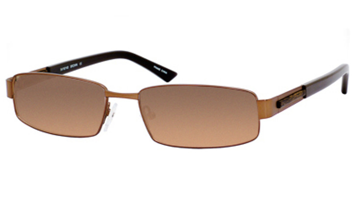 Dale Earnhardt, Jr. 6702 Designer Reading Sunglasses Satin Brown w/Amber or Grey