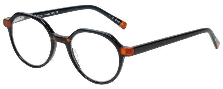 Eyebobs Cheap Therapy Black Red Tortoise Havana 45 mm Prescription Eyeglasses Rx