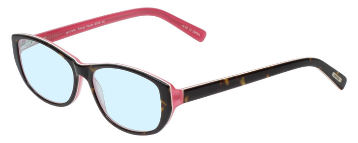Eyebobs Hanky Panky Ladies Progressive Blue Light Eyeglasses Tortoise Pink 52mm