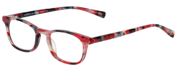 Eyebobs On Board in Black White Red Tortoise Grey 47mm Progressive Rx Eyeglasses