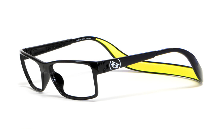 Hoven Eyewear MONIX in Black & Yellow :: Rx Single Vision