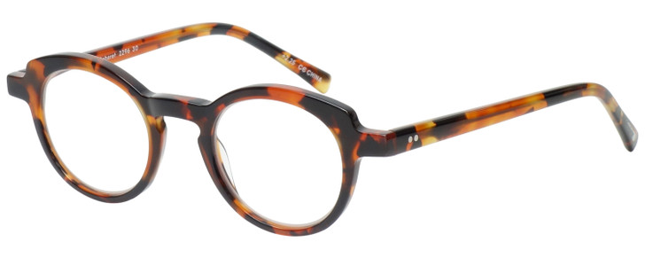 Profile View of Eyebobs Cabaret 2296-30 Ladies Oval Designer Reading Glasses Crystal Tortoise 40mm