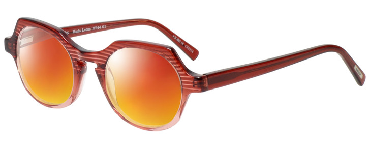 Eyebobs Heda Letus 2744-01 Ladies Polarized Sunglasses 4 Option in Red Pink 47mm