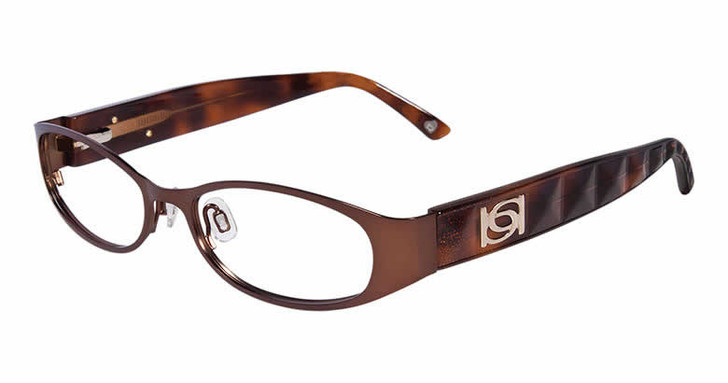 Bebe Designer Eyeglasses 5037 in Smoked Topaz :: Custom Left & Right Lens