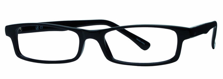 Calabria Soho 56 Black Designer Eyeglasses :: Custom Left & Right Lens