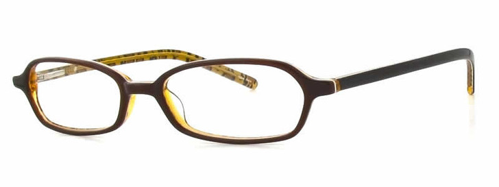 Calabria Viv 721 Brown Leopard Designer Eyeglasses :: Custom Left & Right Lens