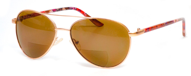 Elite Slim Rimless Aviator Sunglasses