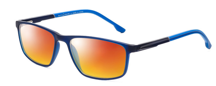 Santini Mavaldi Unisex Polarized Sunglasses Choose Color Classic Matte Blue 55mm
