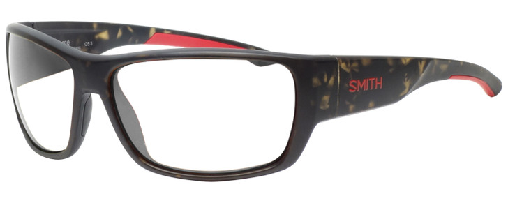 Smith FORGE Mens Classic in Matte Green Tortoise 64 mm Progressive Rx Eyeglasses