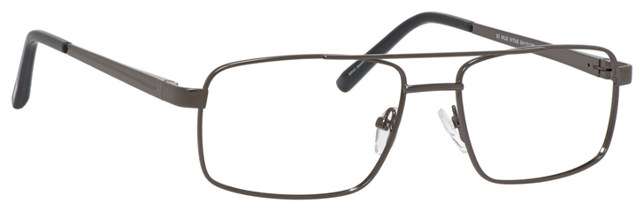 Dale Earnhardt, Jr Designer Reading Eye Glasses 6805 in Satin Gunmetal 56mm