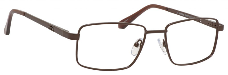 Dale Earnhardt, Jr Designer Reading Eye Glasses 6817 in Satin Brown 53mm