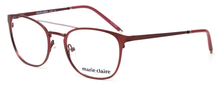 Marie Claire MC6248-BUR Lady Classic Burgundy Red 49mm Progressive Rx Eyeglasses