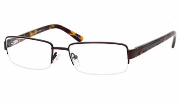 Dale Earnhardt, Jr. Eyeglass Collection 6740 in Brown :: Custom Left & Right Lens