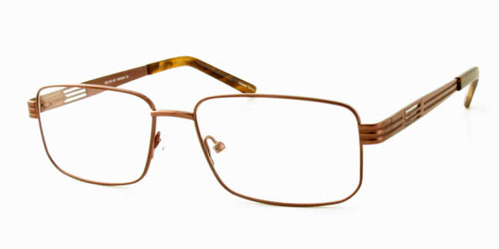 Dale Earnhardt, Jr. Eyeglass Collection 6765 in Brown :: Custom Left & Right Lens