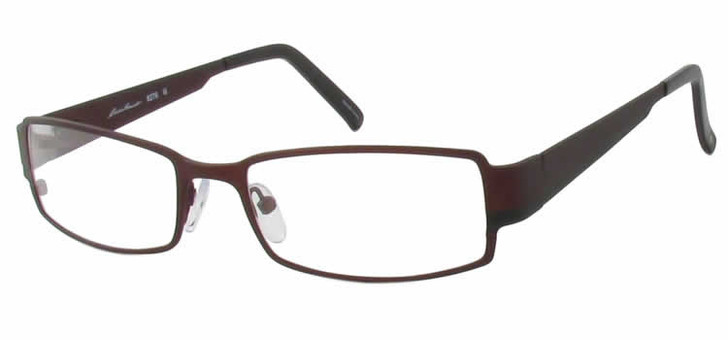 Eddie Bauer Designer Eyeglasses 8276 in Brown Black :: Custom Left & Right Lens