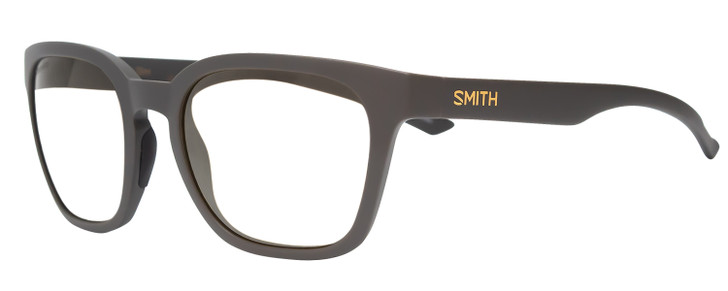 Smith Optics FOUNDER SLIM Matte Gravy Dark Grey Eyeglasses 53 mm Custom L&R Lens