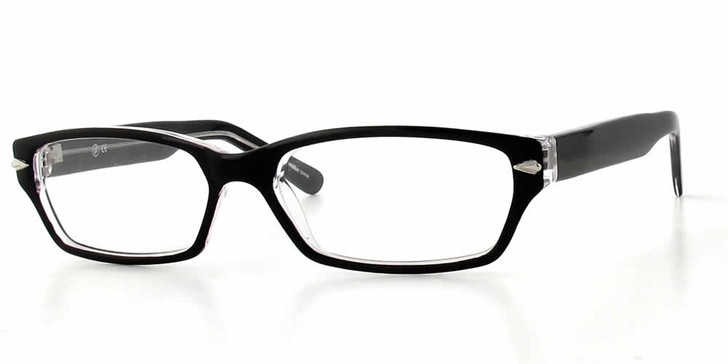 Calabria Soho by Vivid 1000 Designer Blue Light Blocking Glasses in Black Cateye
