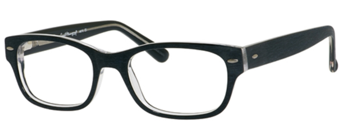 Profile View of Hemway H4670 Progressive Blue Light Glasses Matte French Shell 50 mm Unisex 50mm