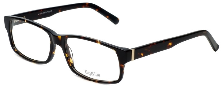 Big&Tall Designer Progressive Blue Light Glasses 3 in Dark Tortoise Acetate 60mm