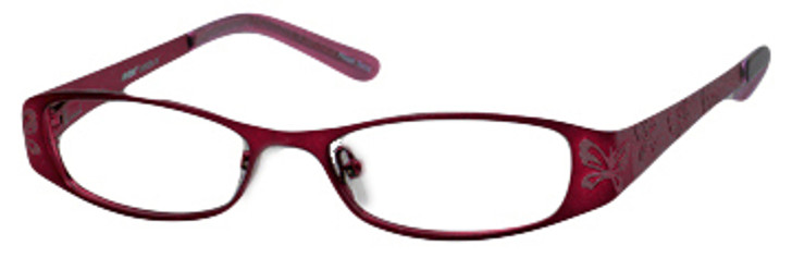 Seventeen Designer Eyeglasses 5335 in Burgundy :: Custom Left & Right Lens