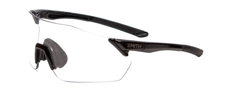 Smith Reverb Unisex Wrap Rimless Sunglasses Gloss Black /Photochromic Clear Grey