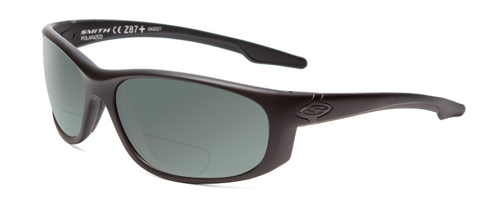 Smith Chamber Unisex Polarized Bi-Focal Sunglasses 41 OPTIONS 65 mm Matte Black