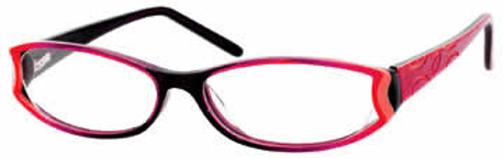 Valerie Spencer Designer Eyeglasses 9131 in Lipstick :: Custom Left & Right Lens