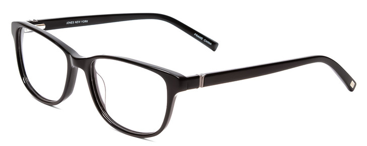 Jones New York J759 Unisex Classic Designer Reading Glasses in Gloss Black 52 mm