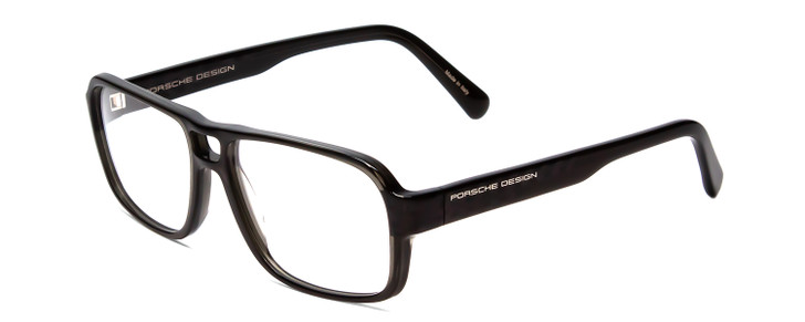 Porsche Design P8217A Unisex Reading Glasses Crystal Dark Grey Carbon Fiber 56mm