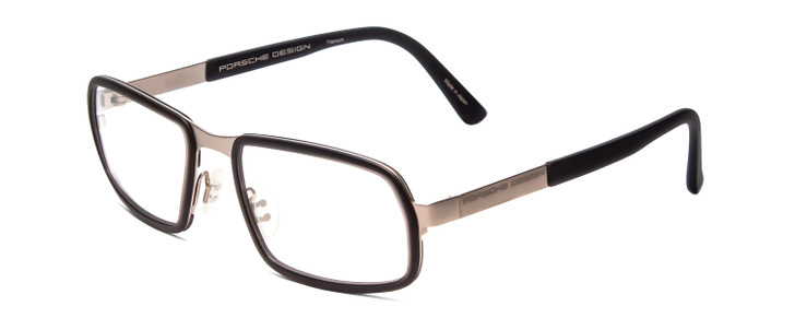 Porsche Design P8220-B Square Eyeglasses Crystal Olive Green 56mm Progressive Rx